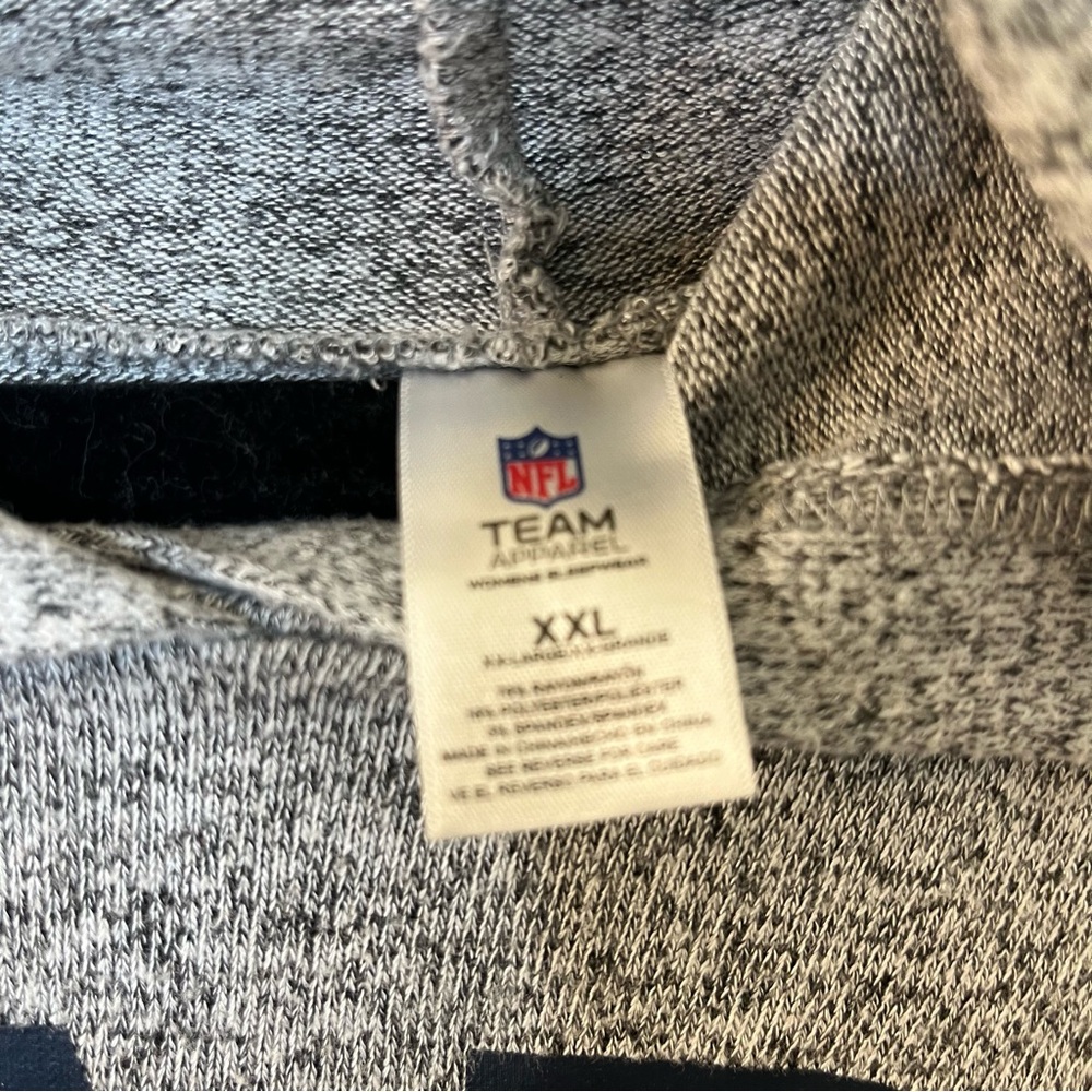 Chicago Bears NFL Team Gray Hoodie XXL - Picture 6 of 6